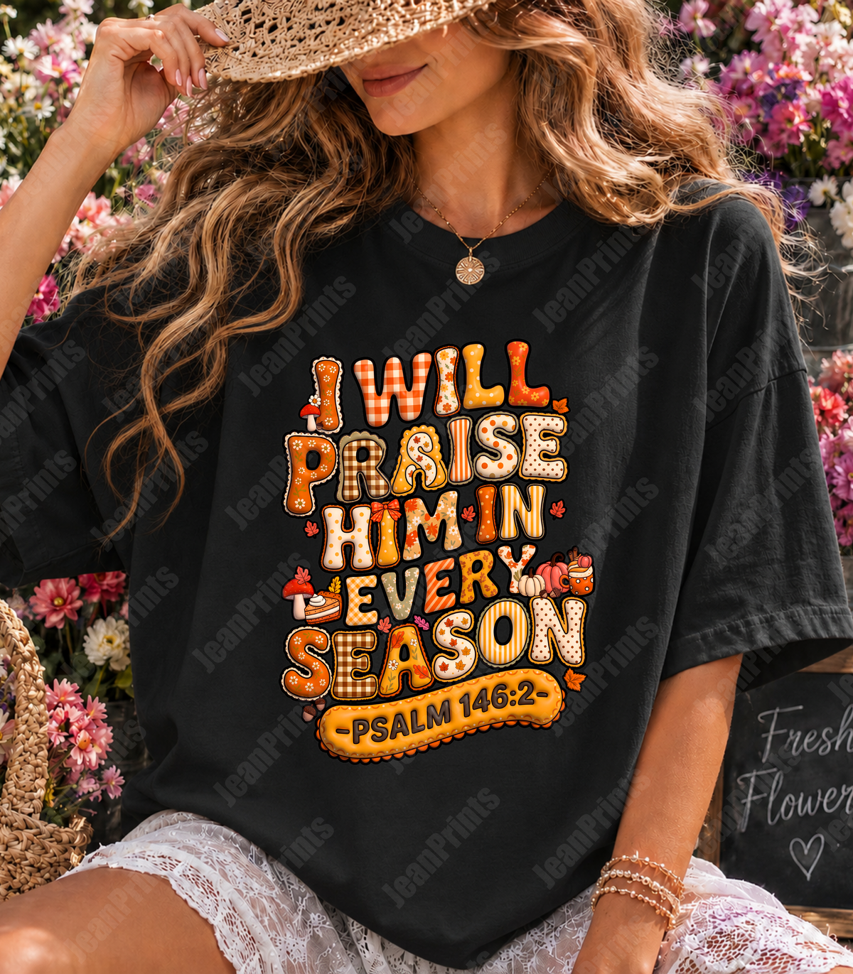 Cute Fall T - Shirt Design Adults
