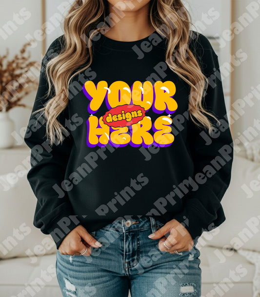 Custom Adult Unisex Sweatshirts
