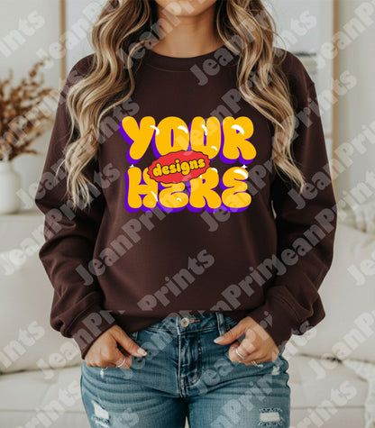 Custom Adult Unisex Sweatshirts