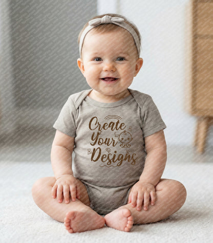 Personalized Unisex Baby Onesies , Bodysuit | Custom Baby Onesies