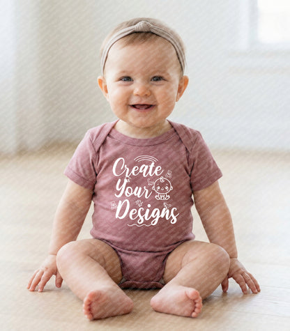 Personalized Unisex Baby Onesies , Bodysuit | Custom Baby Onesies