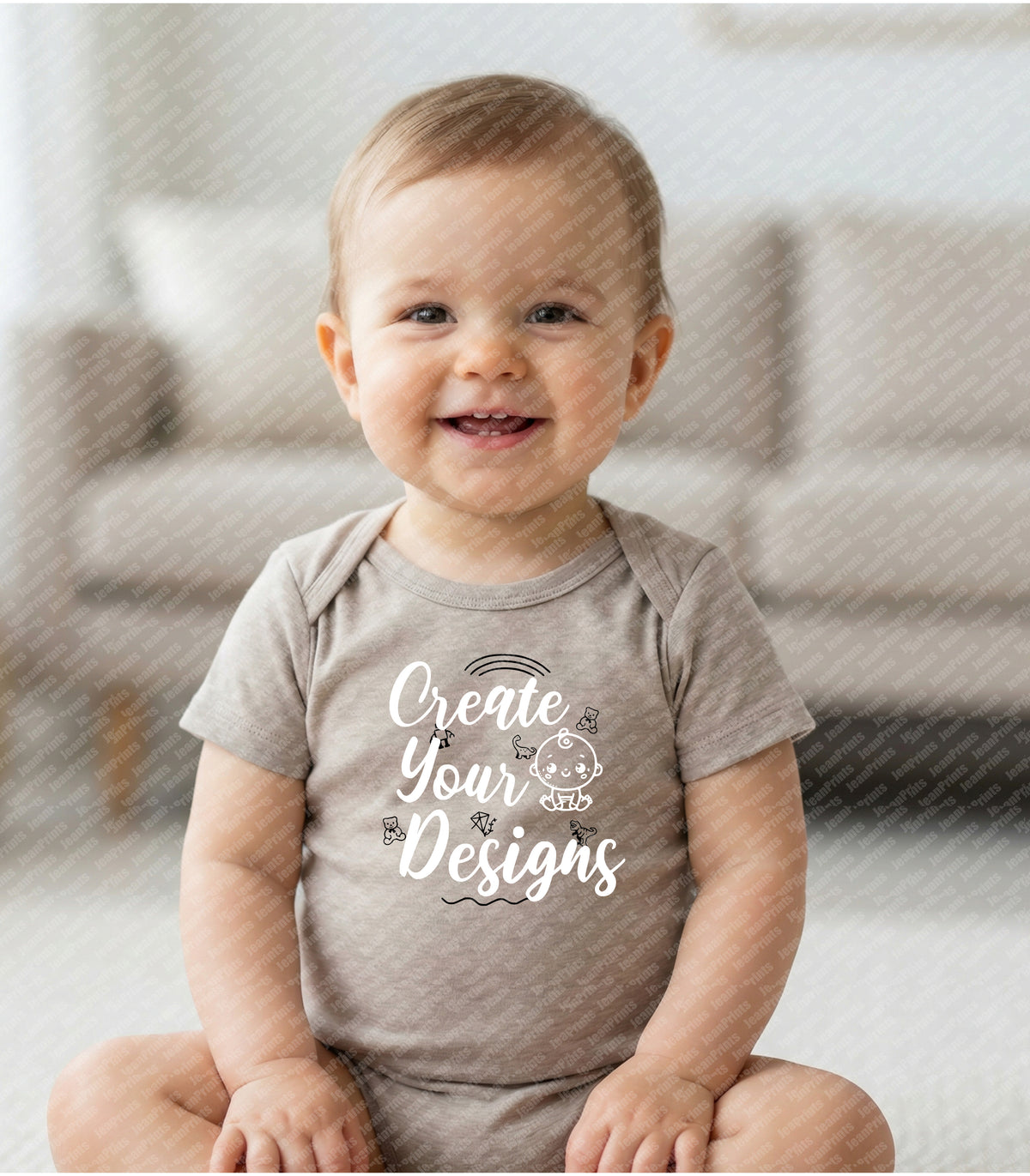 Personalized Unisex Baby Onesies , Bodysuit | Custom Baby Onesies