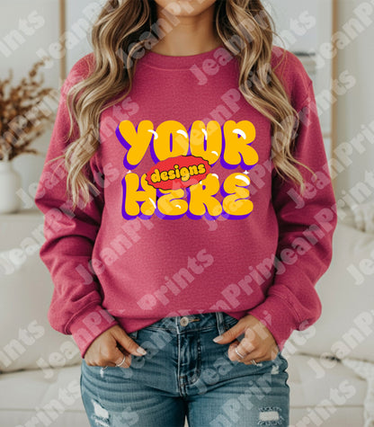Custom Adult Unisex Sweatshirts