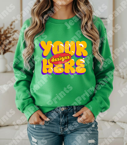Custom Adult Unisex Sweatshirts