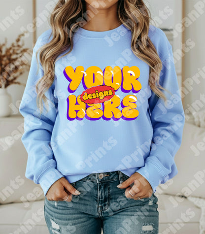 Custom Adult Unisex Sweatshirts
