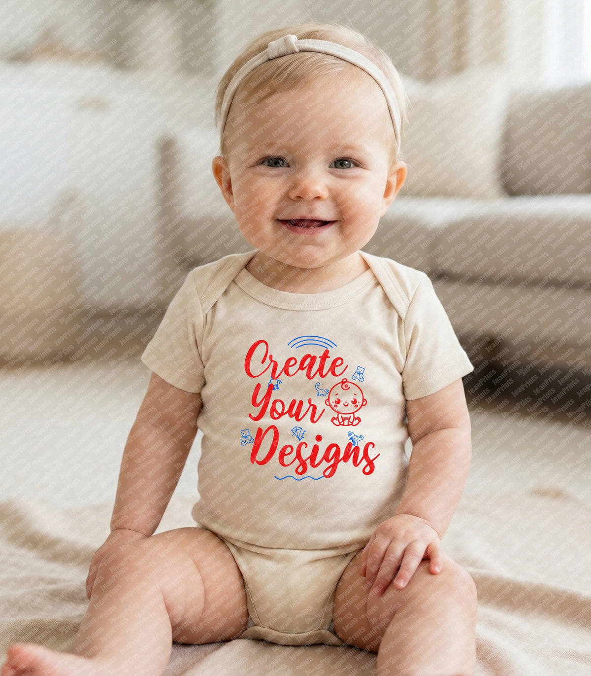 Personalized Unisex Baby Onesies , Bodysuit | Custom Baby Onesies