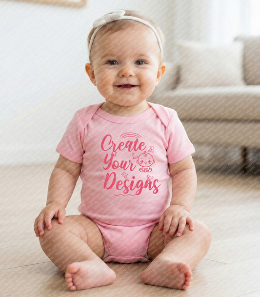 Personalized Unisex Baby Onesies , Bodysuit | Custom Baby Onesies