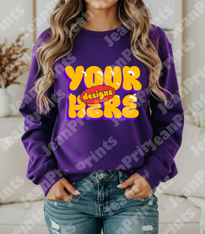 Custom Adult Unisex Sweatshirts