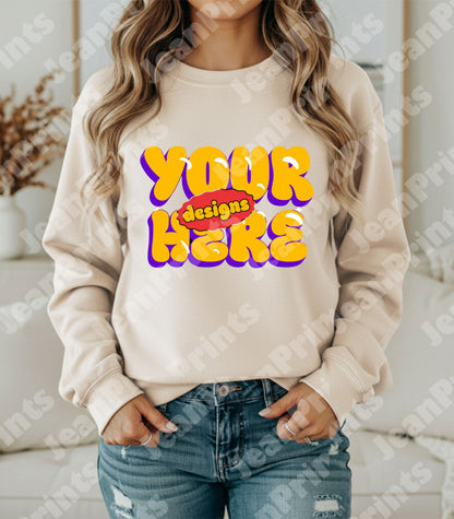 Custom Adult Unisex Sweatshirts