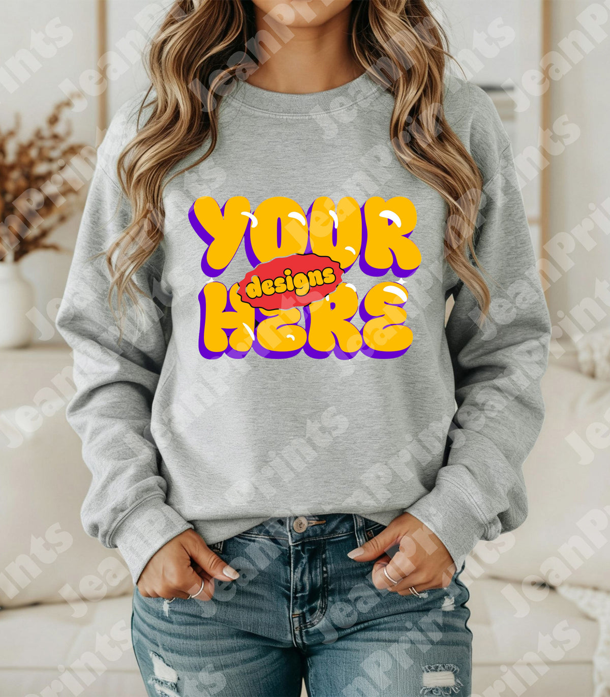 Custom Adult Unisex Sweatshirts