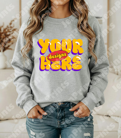 Custom Adult Unisex Sweatshirts