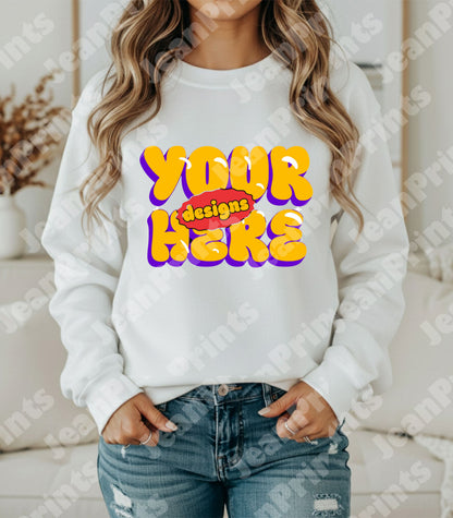 Custom Adult Unisex Sweatshirts